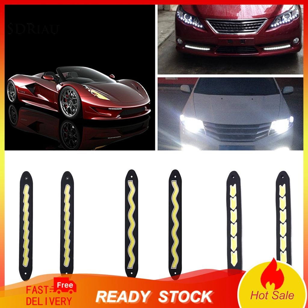 Dây Đèn Led Drl 3.6w Trang Trí Đèn Pha Cho Xe Hơi