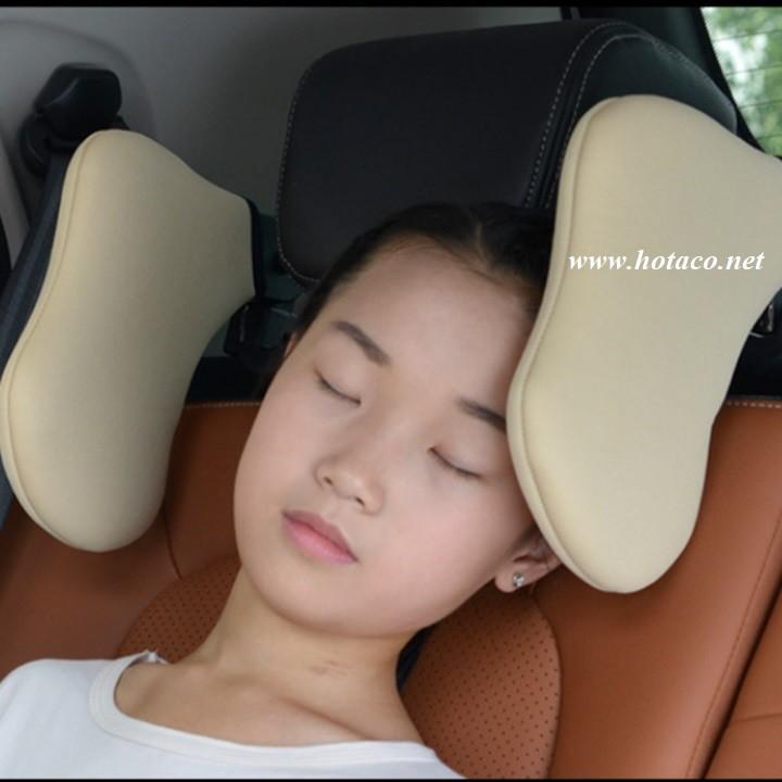 Gối tựa đầu, gối tựa khi ngủ dùng cho em bé, người lớn khi đi du lịch trên ô tô