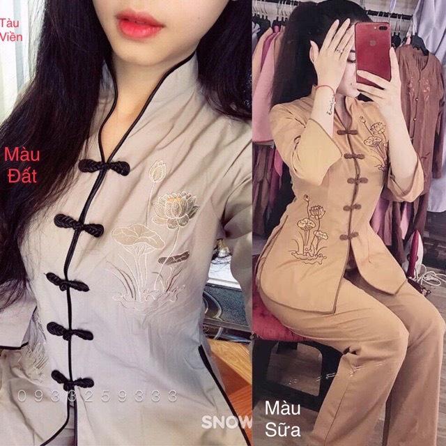 ĐỒ LAM ĐI CHÙA Sẩm Tàu Cao Cấp F2