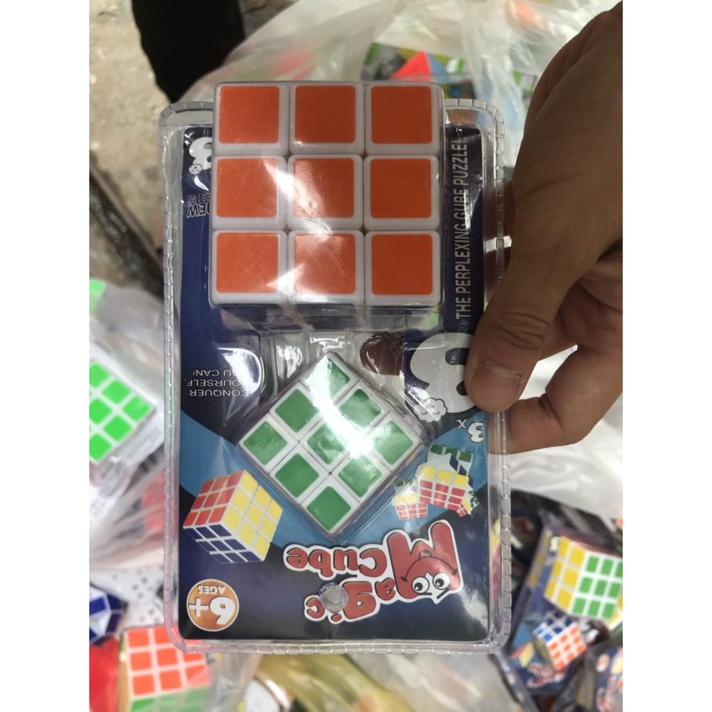 RuBick 3x3 Tặng kèm 1 Rubik 3x3 nhỏ Giúp Bé Phát Triển Tư Duy ,Sáng Tạo