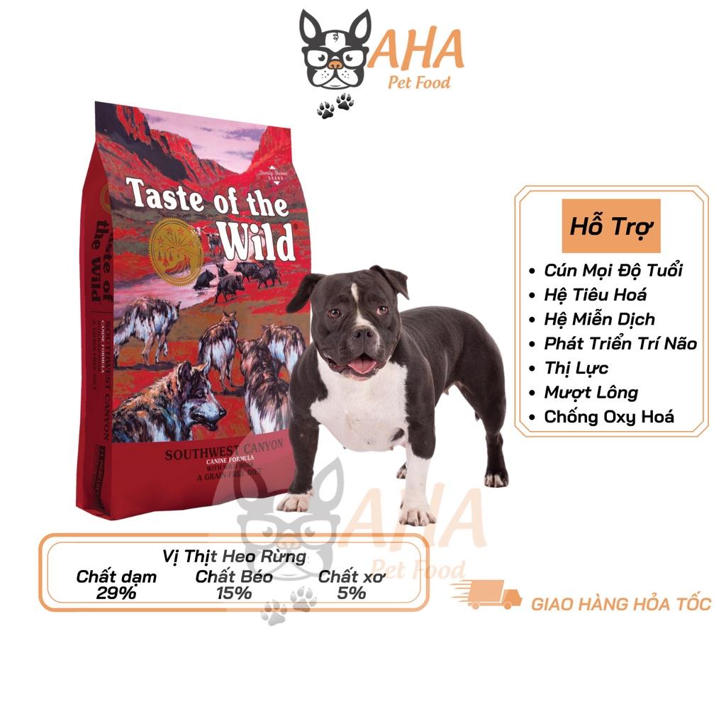 Thức Ăn Cho Chó Bully Taste Of The Wild Bao 2kg - Pacific Stream Thức Ăn Cho Chó, Vị Cá Hồi Xông Khói, Rau Củ Quả