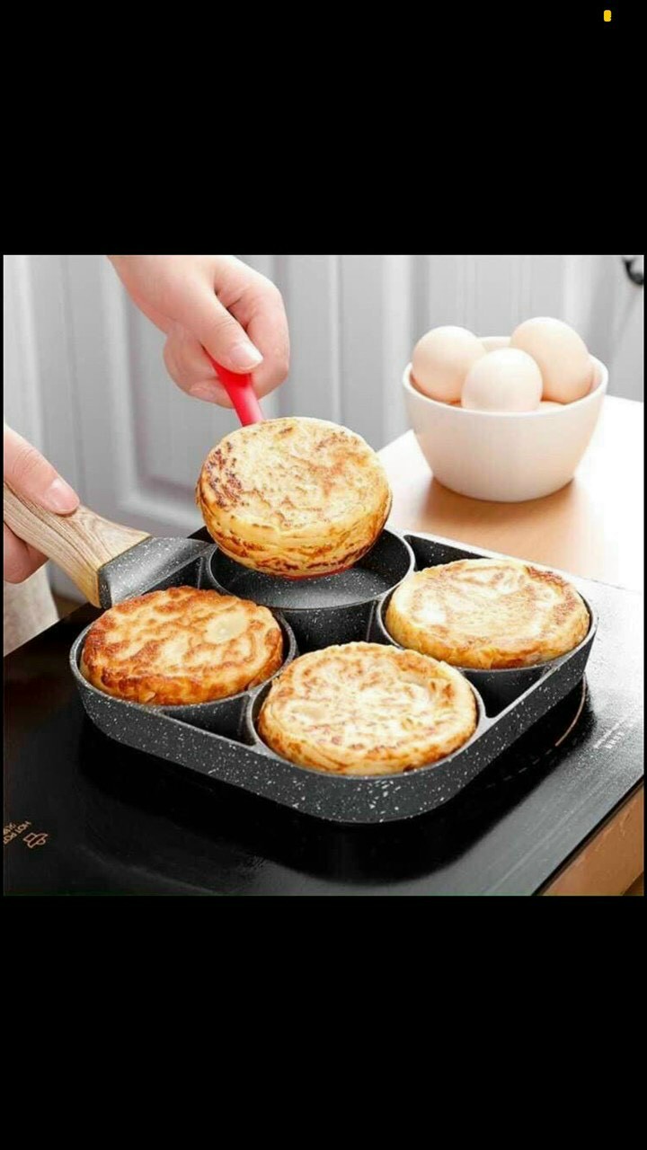 Chảo Gang Chia Ngăn Chống Dính