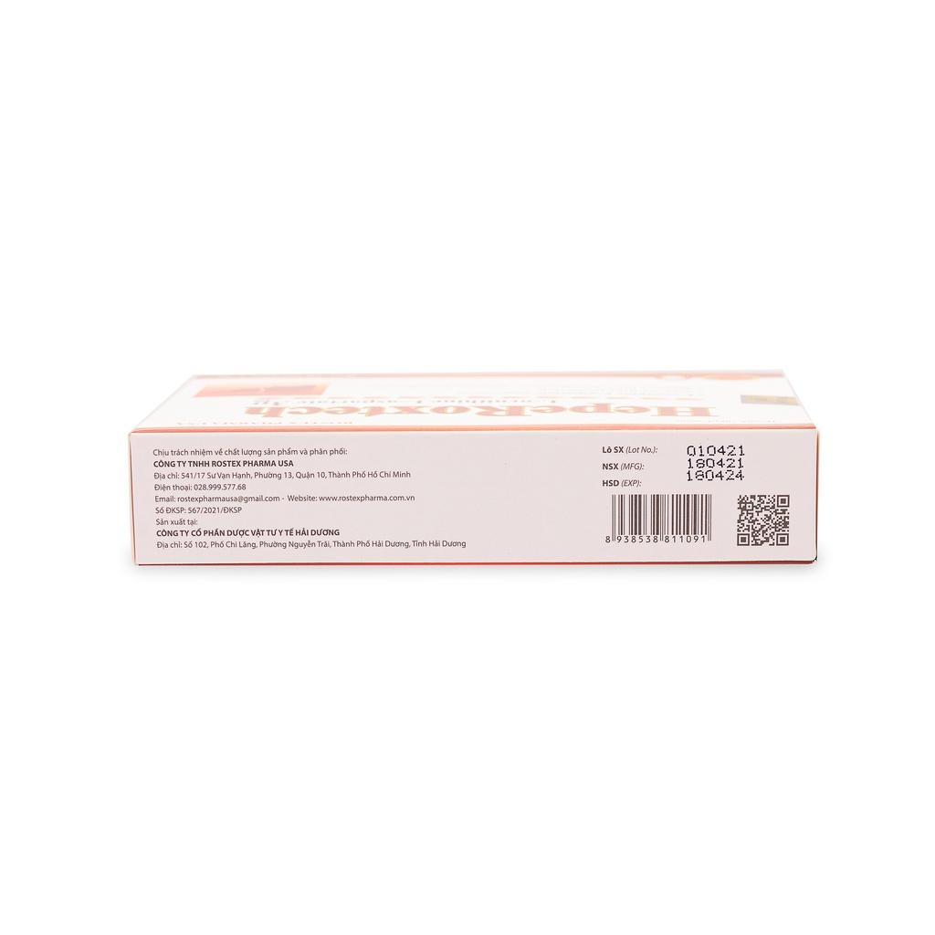Cốm bổ gan Hepe Roxtech L-ornithine L-aspartat giảm xơ gan, men gan, nhiễm mỡ hiệu quả - 10 gói