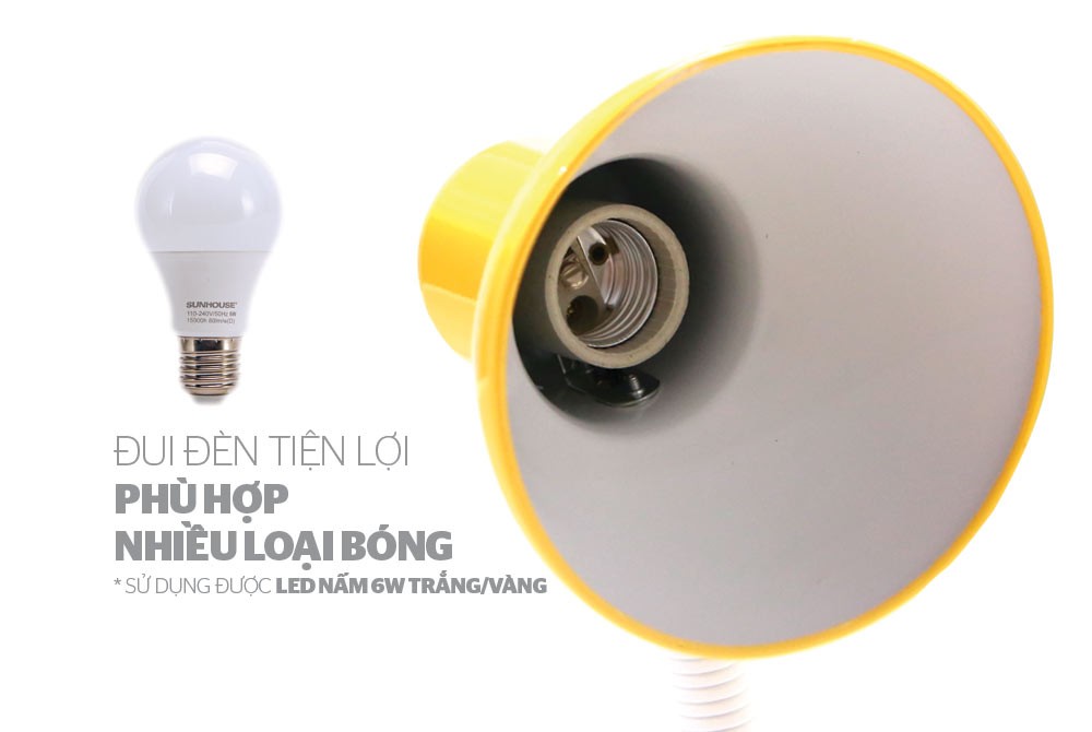 Đèn Bàn SUNHOUSE SHE-17LED-A6 - Hàng chính hãng