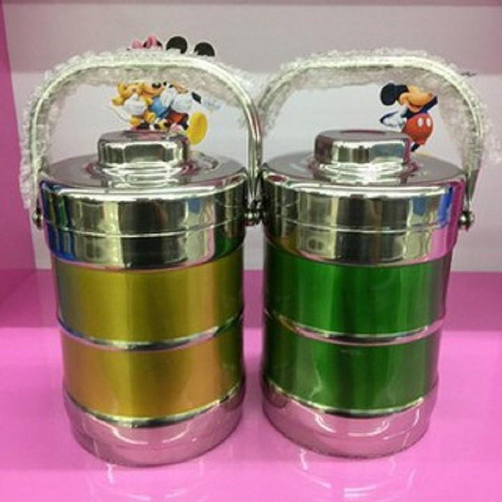 Cặp lồng 3 ngăn 1,9 L inox cao cấp