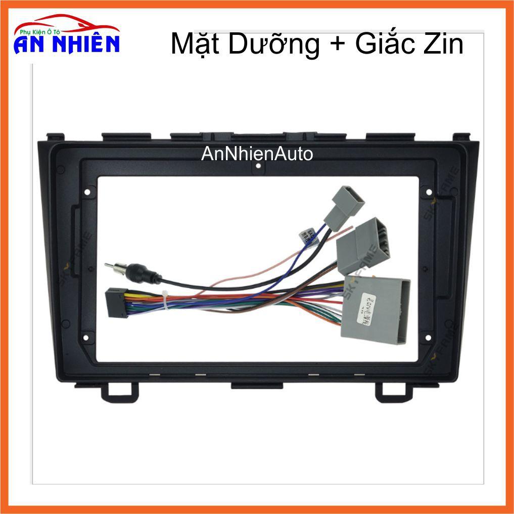 Màn Hình Android 9 inch Cho Xe HONDA CR-V 2006-2012 - Đầu DVD Chạy Android Kèm Mặt Dưỡng Giắc Zin Cho CR-V