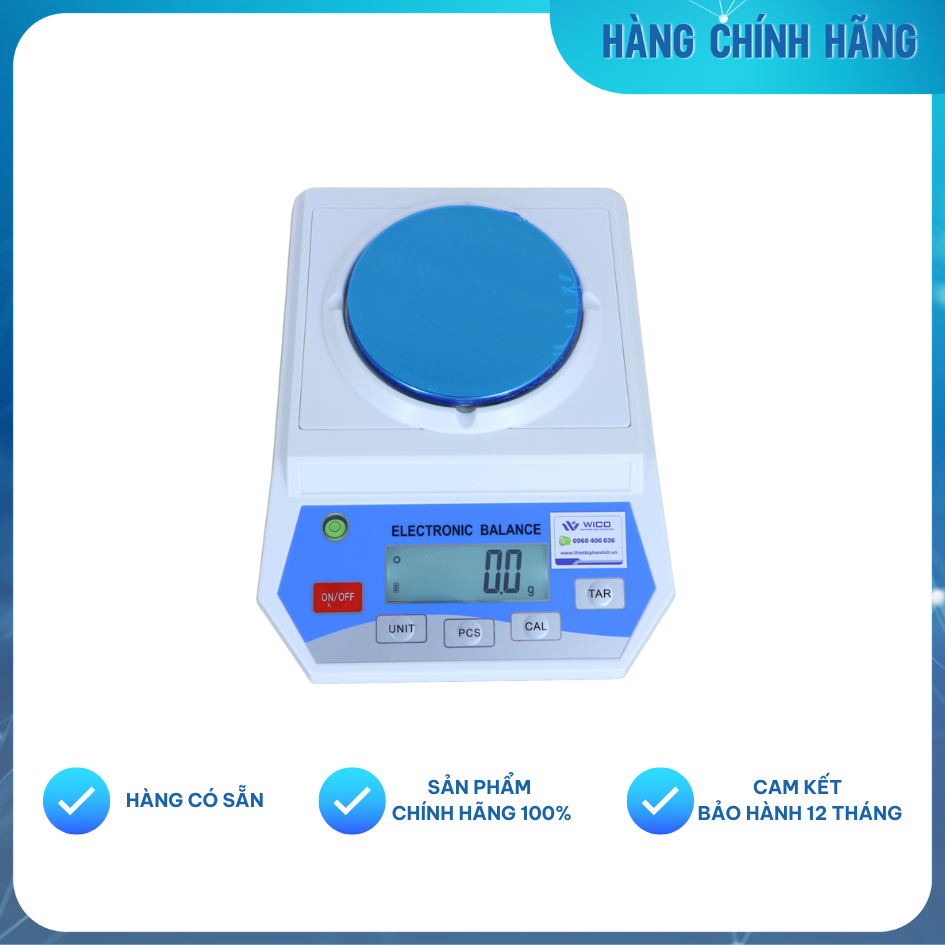 Cân Kỹ Thuật 1 Số Lẻ | Model: HC-B10001 (0.1g / 1kg)