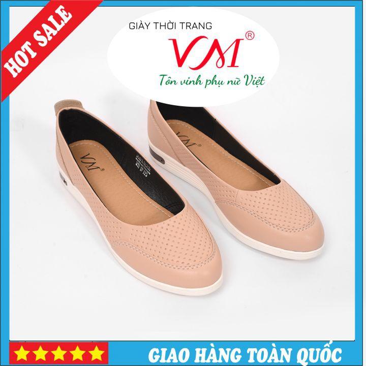 Giày Thể Thao Nữ VM, Chiều Cao 2CM, Da Thật Êm Ái, Bền Chắc Và Thời Trang - TT.HP912_KEM