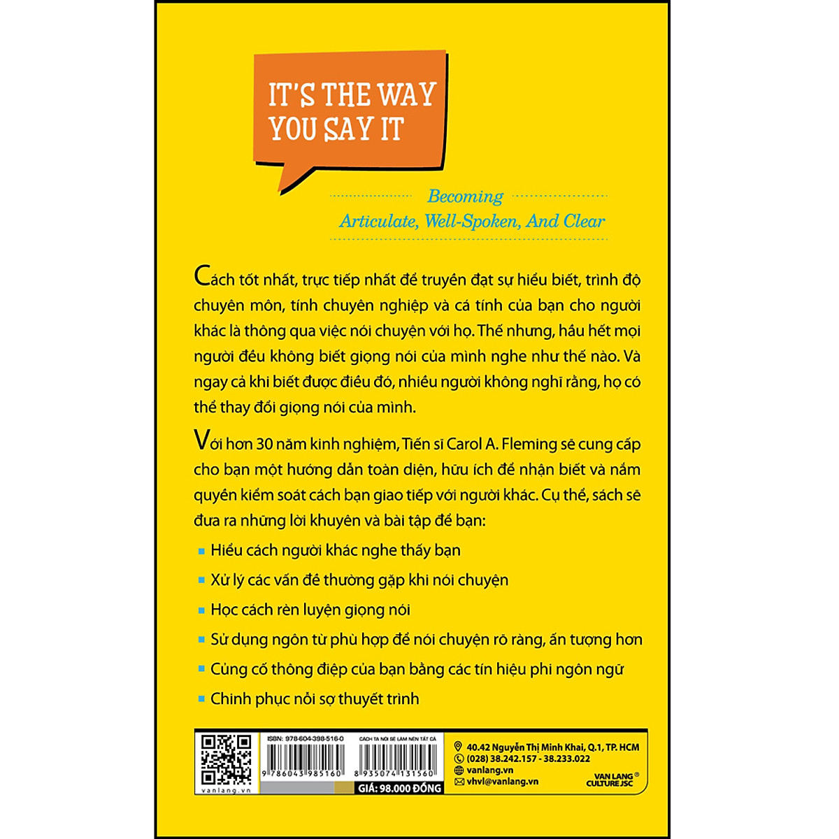 Cách Ta Nói Sẽ Làm Nên Tất Cả