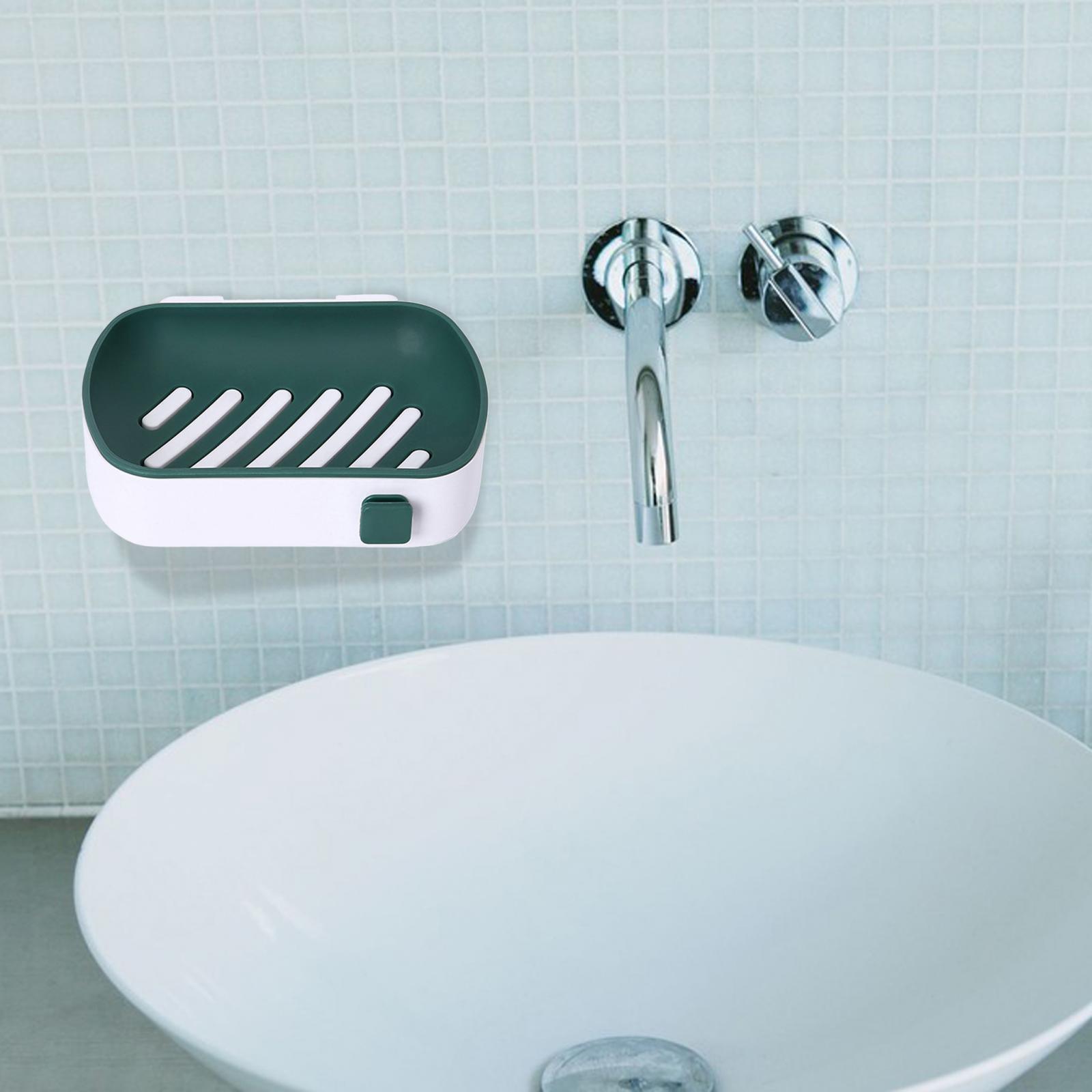 Soap Dish with Drain Soap Holder Case Detachable Soap Holder for Bath Tub