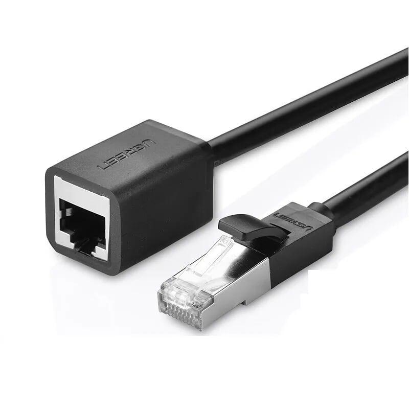 Ugreen UG11279NW112TK 1M màu Đen Cáp nối dài Ethernet CAT6 FTP RJ45 - HÀNG CHÍNH HÃNG