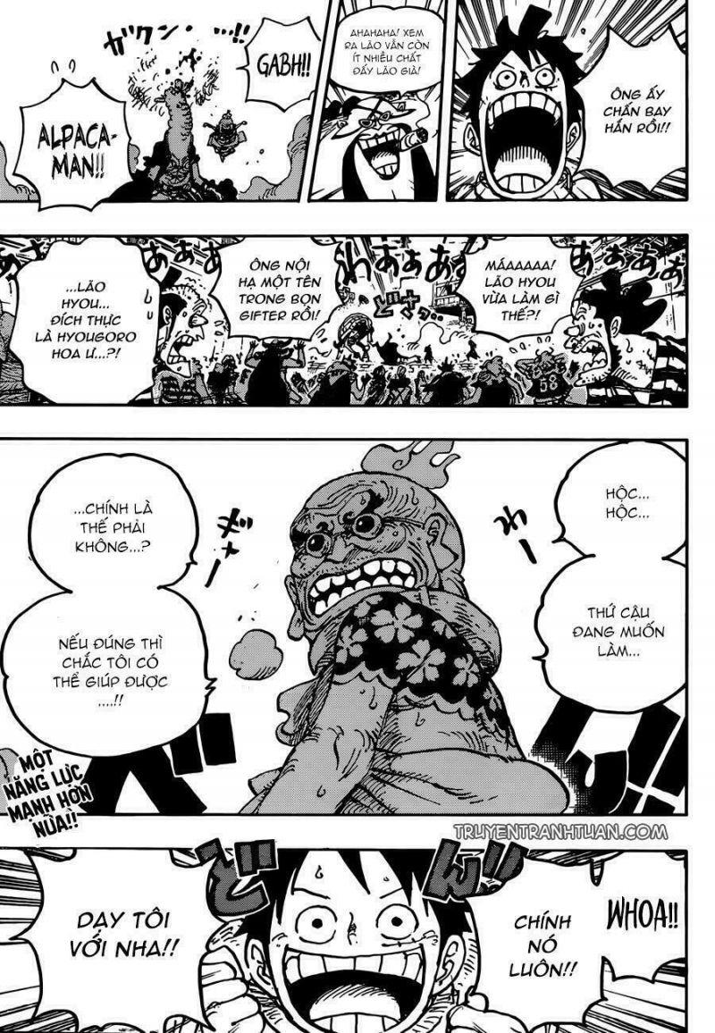 đảo hải tặc - one piece chapter 939 16