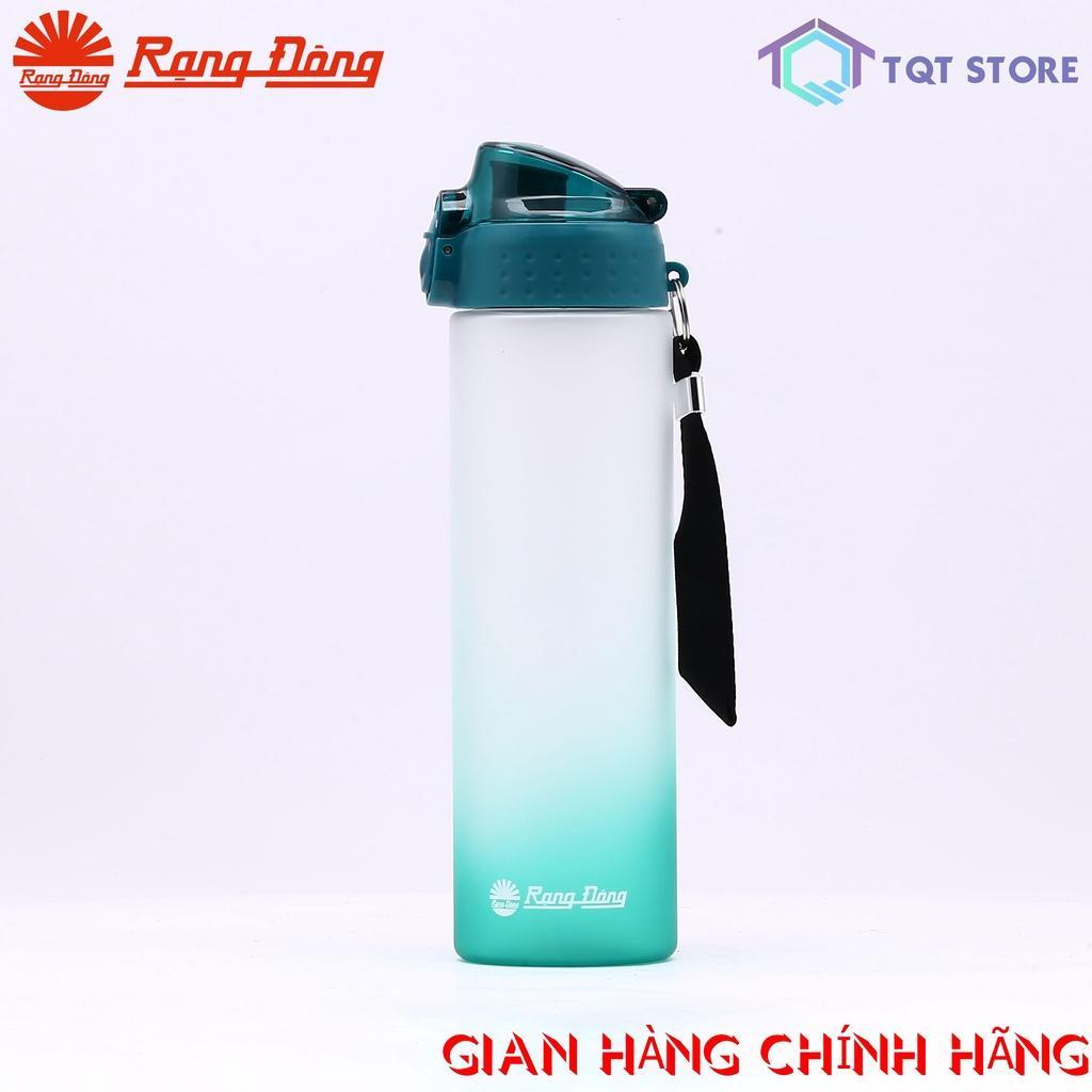 Bình đựng nước cầm tay Rạng Đông 600ml Vỏ nhựa PC cao cấp nhỏ gọn và tiện lợi Model: RD-06P1