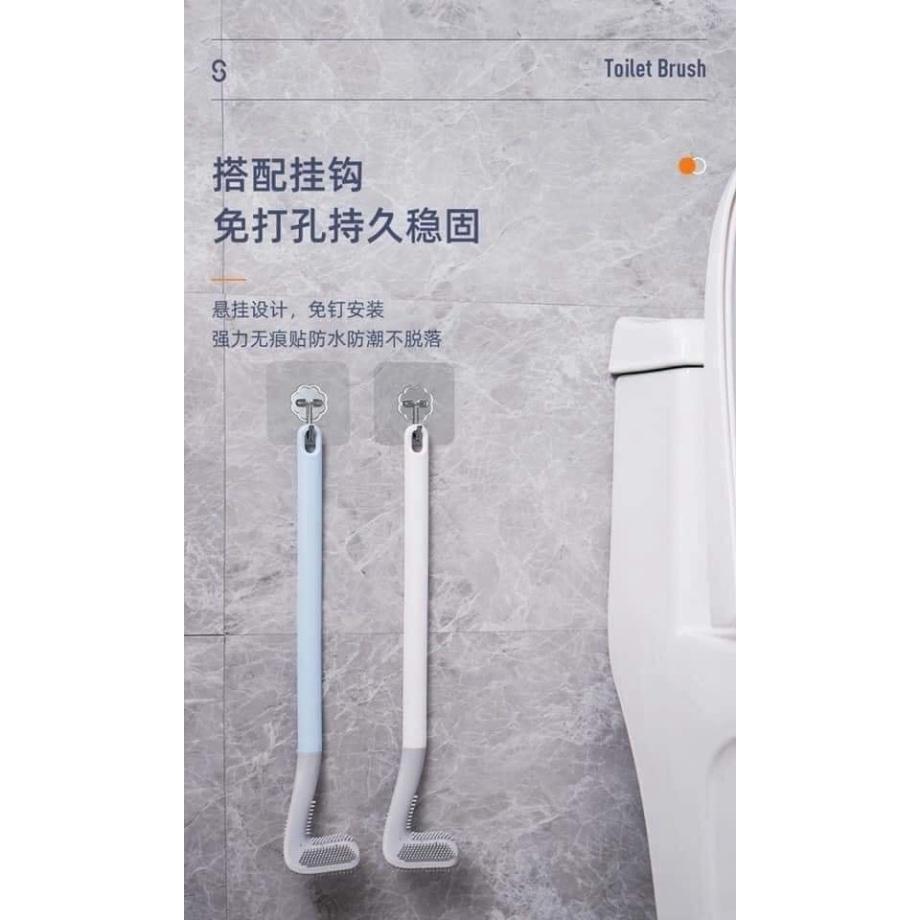 CHỔI CỌ TOILET THÔNG MINH SILICON MẪU MỚI NHẤT 2021