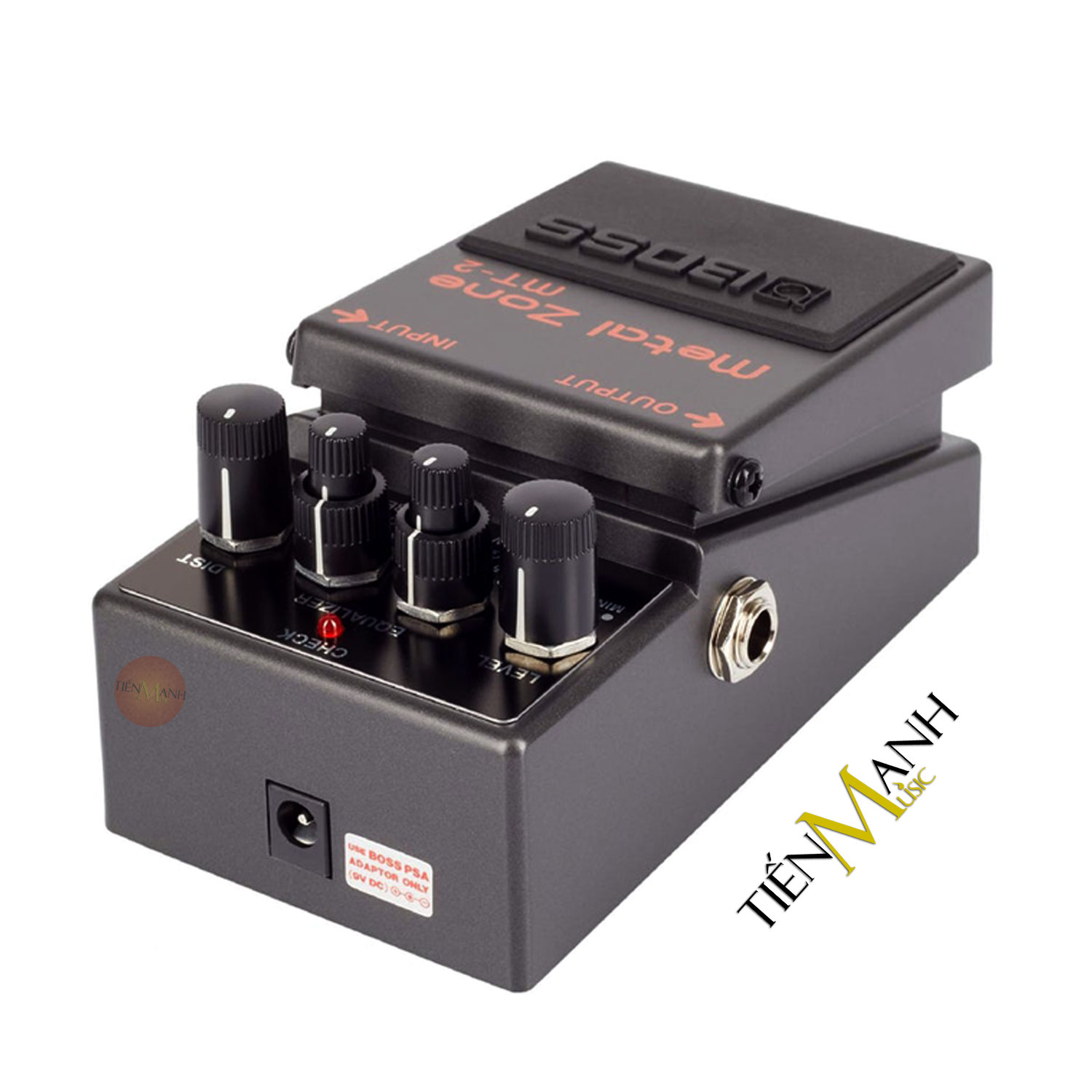 Phơ Guitar Boss MT-2 Metal Zone - Bàn Đạp Fuzz Pedals Effects MT2 Hàng Chính Hãng - Kèm Móng Gẩy DreamMaker