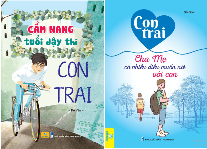 Sách - Combo 2 Cuốn Cẩm Nang Tuổi Dậy Thì Con Trai Và Con Trai Cha Mẹ Có Nhiều Điều Muốn Nói Với Con - Ndbooks