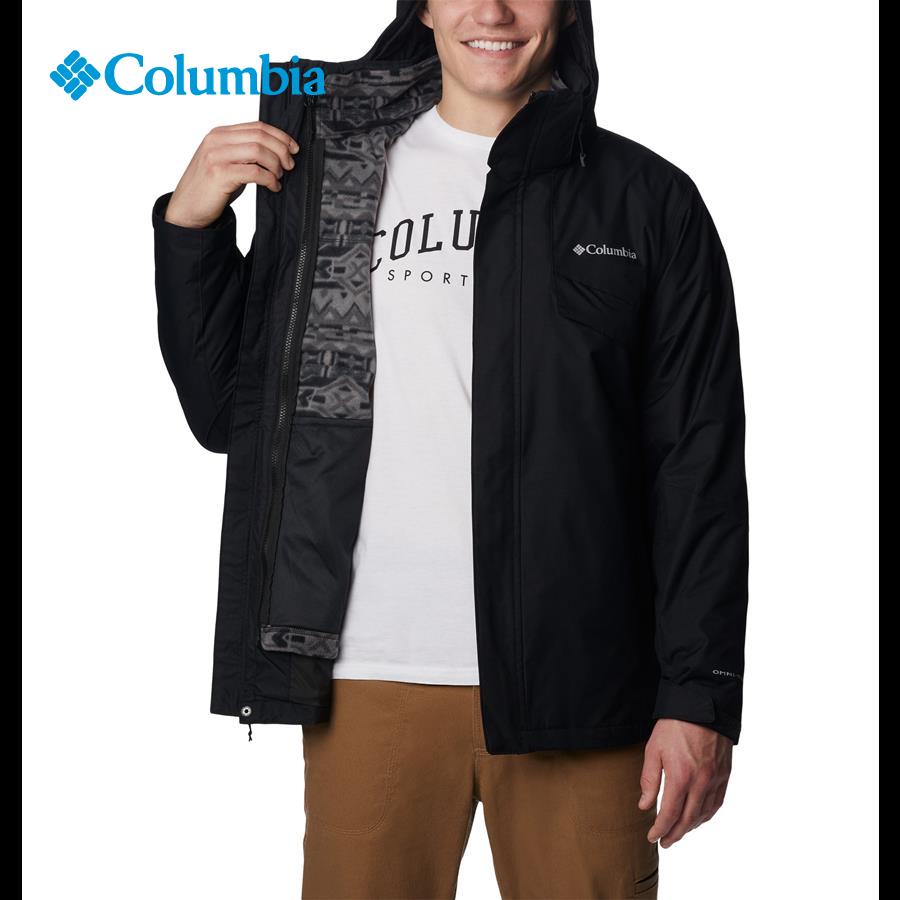 Áo khoác thể thao nam Columbia Bugaboo Ii Fleece Interchange Jacket - 1800665014