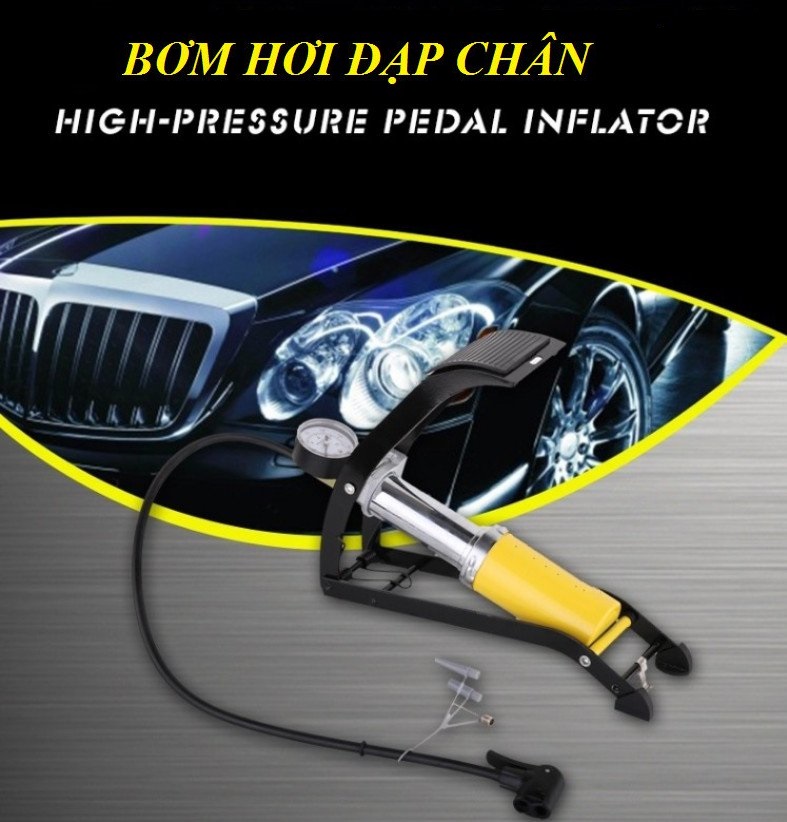 Bơm đạp chân đa năng FP0902A