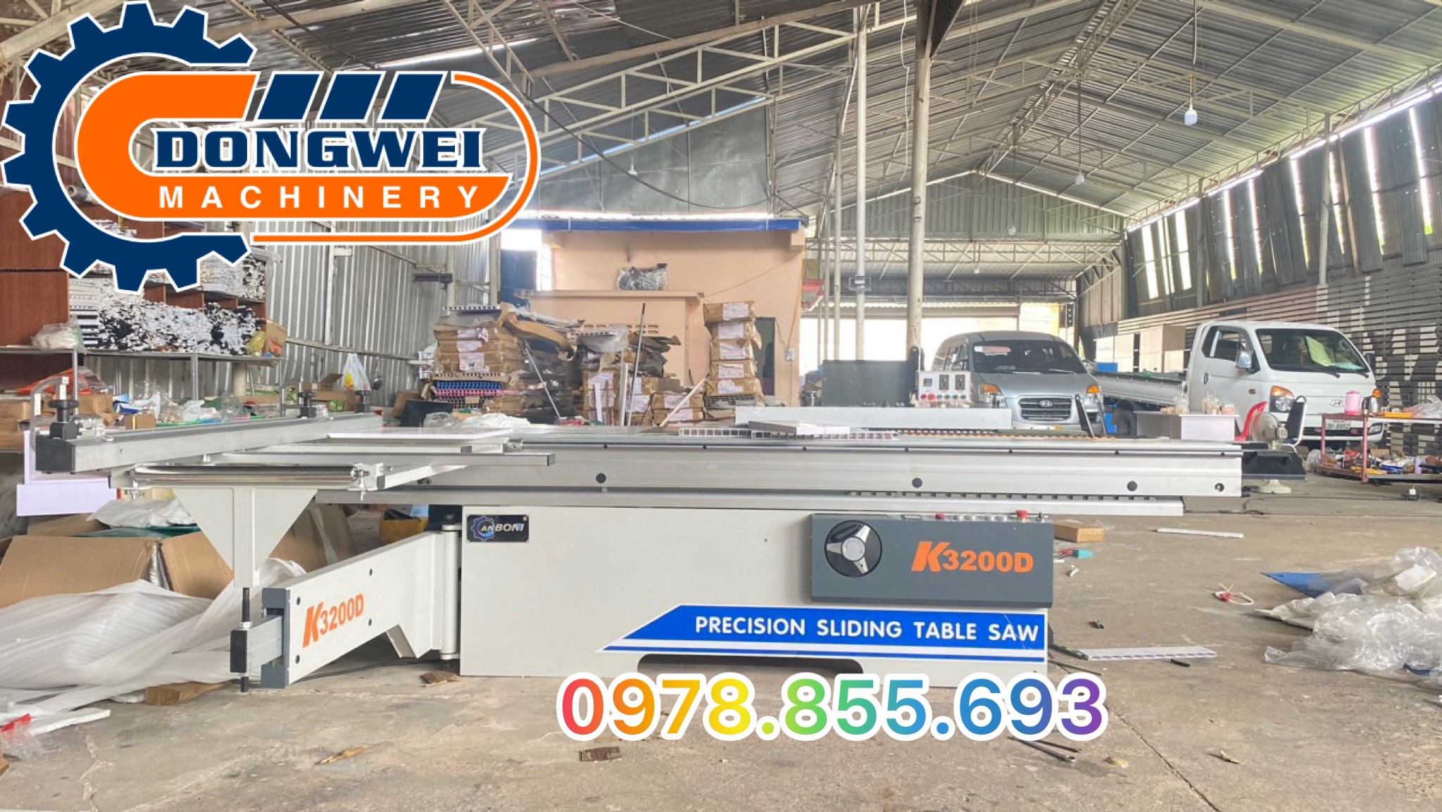 MÁY CƯA BÀN TRƯỢT K3200D HỆ TY TRÒN CAO CẤP