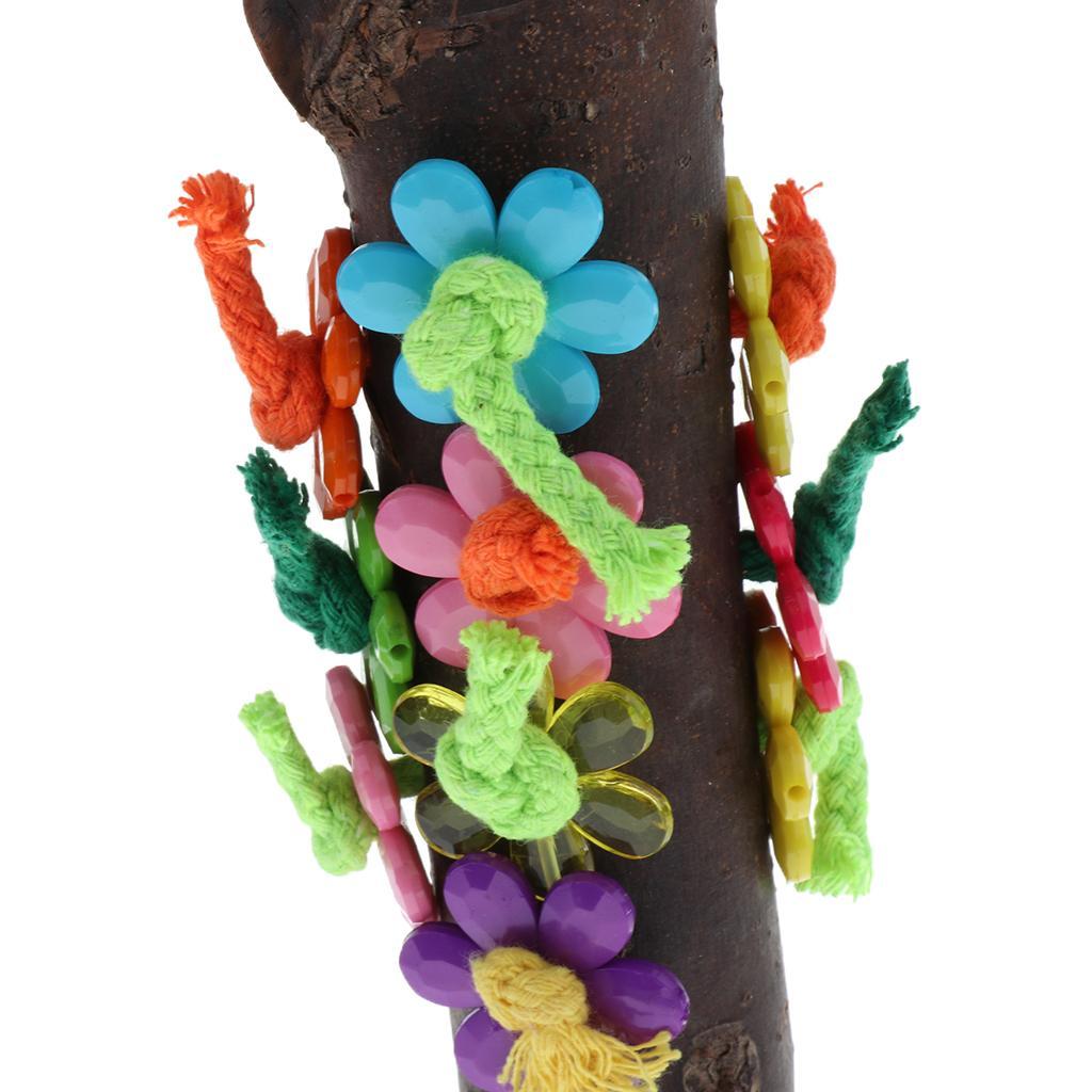 Swing Bite Toy Hanging Cage Chewing Toy for Pet Parrot Birds Chew Climbing