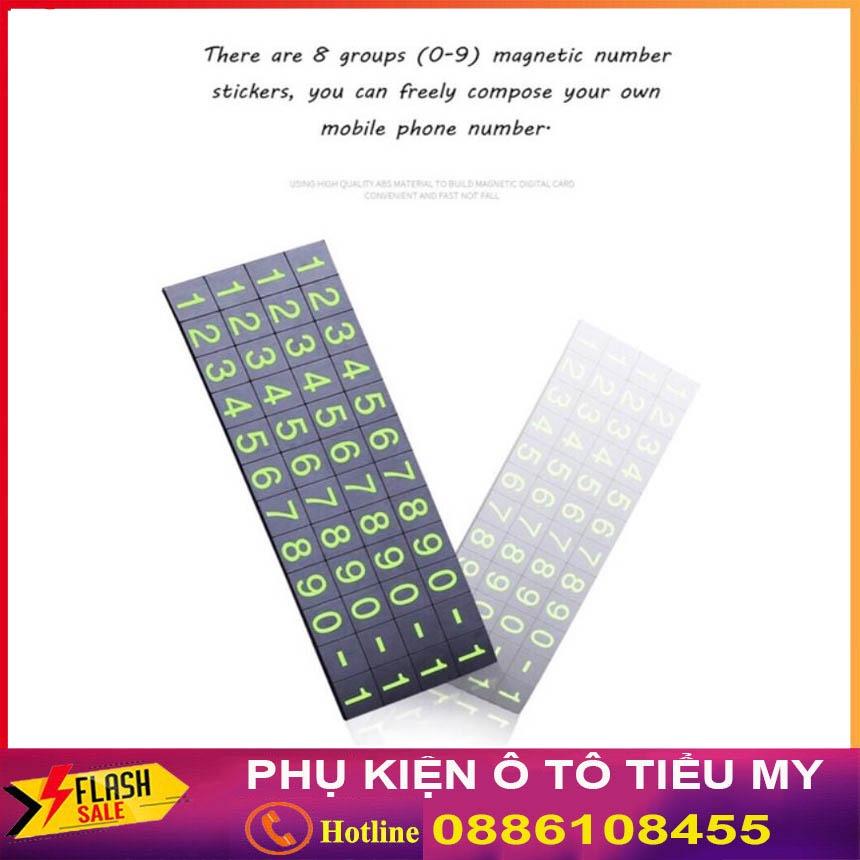 Bảng ghi số ĐT ô tô, ghi số ĐT xe hơi khi dừng đỗ xe- có kèm kệ, giá đỗ để ô tô
