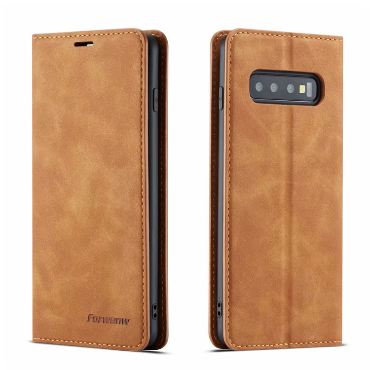 Bao da dành cho Samsung Galaxy S10 5G dạng ví chính hãng Forwenw cao cấp - Hàng nhập khẩu