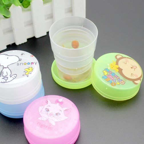 LY NƯỚC GẤP GỌN HÌNH THÚ DỄ THƯƠNG - JL