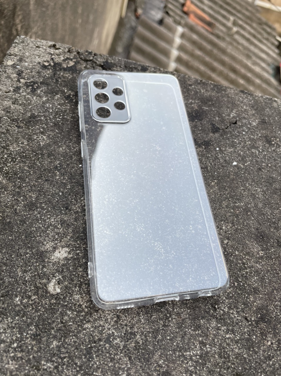 Ốp lưng silicon cho Samsung Galaxy A52, A52 5G , A52S 5G dẻo Gor Bảo vệ camera trong suốt Hàng nhập khẩu