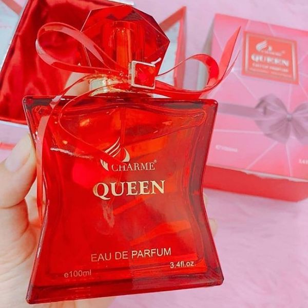 Nước hoa Nữ Charme Queen 100ml - Tặng Kèm Thú Nhún Mặt Cười Siêu Dễ Thương