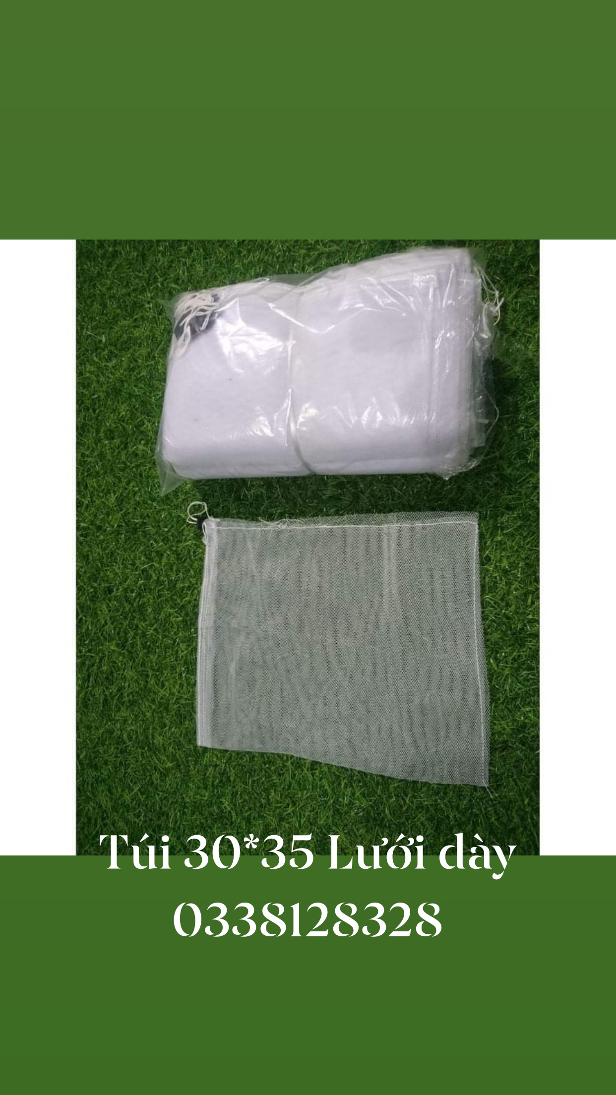 100 CÁI TÚI MÙNG DÀY BỌC DƯA LƯỚI, BƯỞI, SẦU RIÊNG, NHO,... - VẬT TƯ NÔNG NGHIỆP