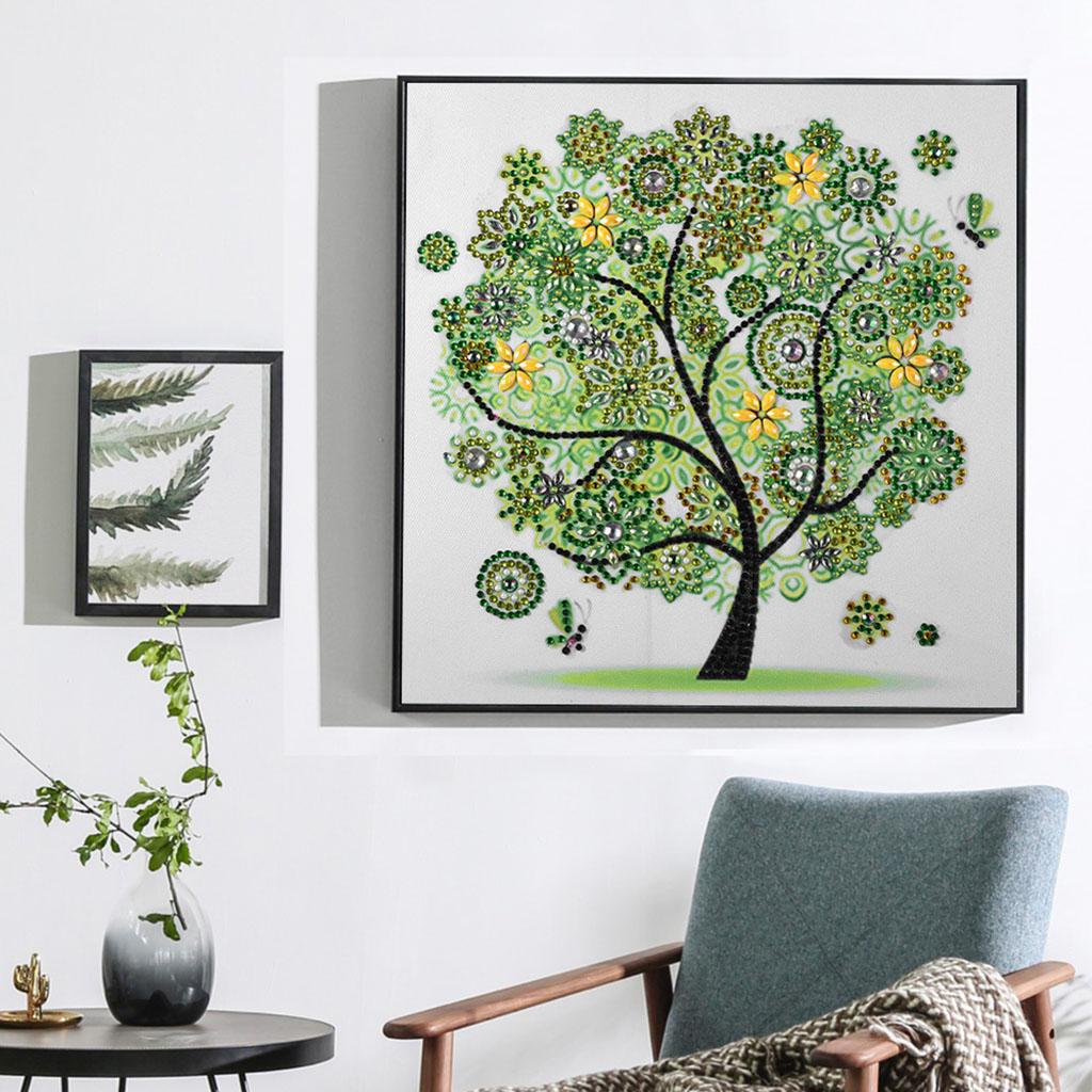 DIY Diamond Painting Special Shaped Tree Diamond Painting DIY Crafts Spring