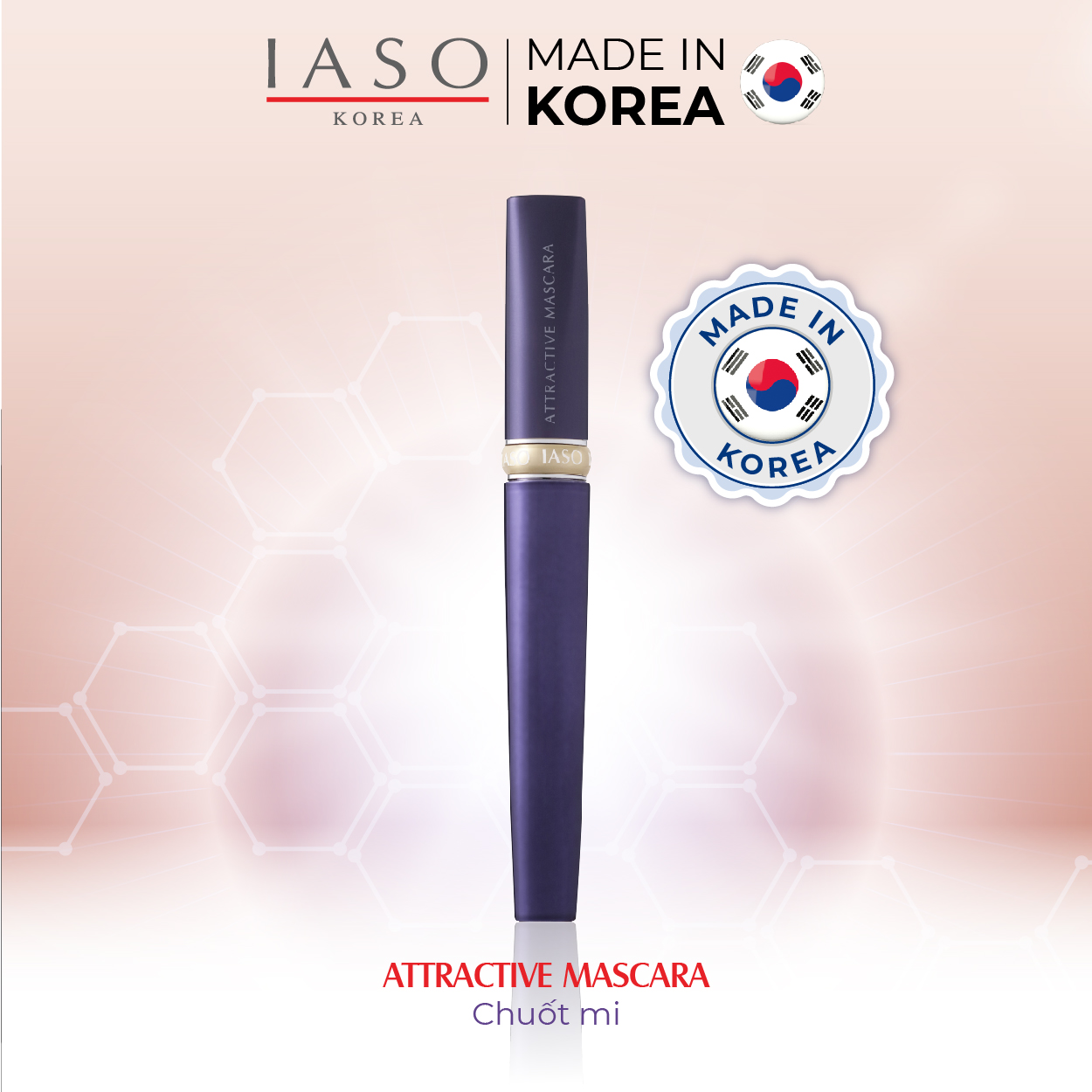 I38 Chuốt mi IASO Attractive Mascara (Curling)