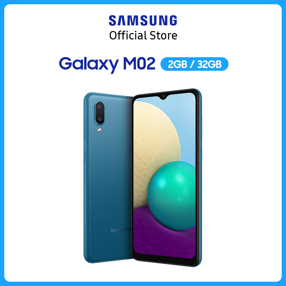 Điện Thoại Samsung Galaxy M02 (32GB/2GB) - Hàng Chính Hãng