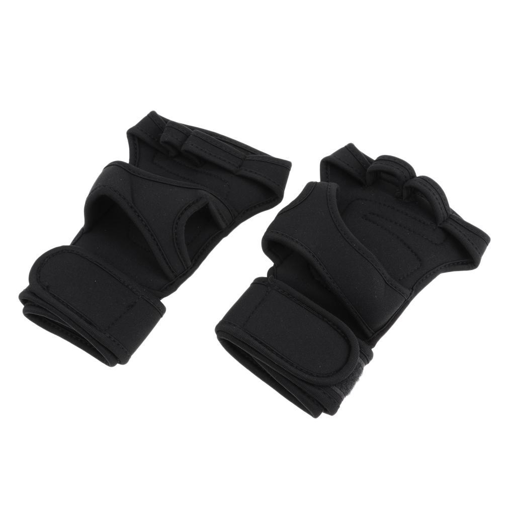 Unisex Wrist Support Half Finger  Cycling Motorcycle  Gloves