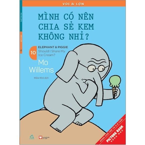 Sách - Song ngữ Voi &amp; Lợn 15 cuốn (tập 2 - tập 16) tặng bộ thẻ nhân vật tô màu ngộ nghĩnh