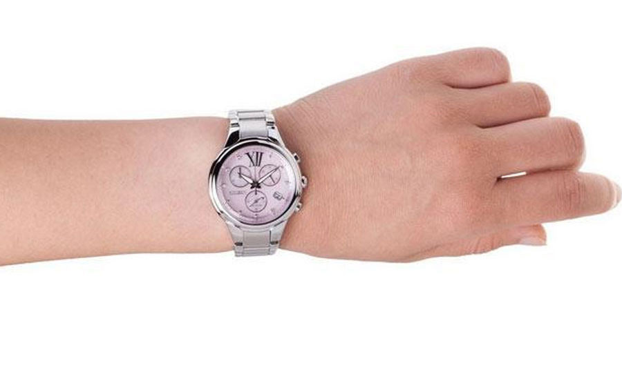 Đồng Hồ Nữ Citizen Dây Thép Khộng Gỉ FB1310-52W - Mặt Hồng (Sapphire)