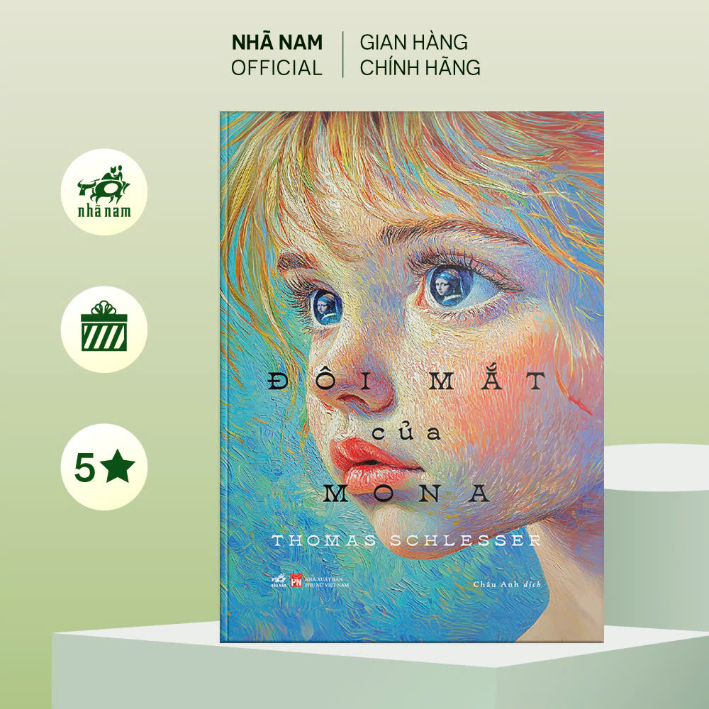 Sách - Đôi mắt của Mona (Thomas Schlesser) (Nhã Nam Official)