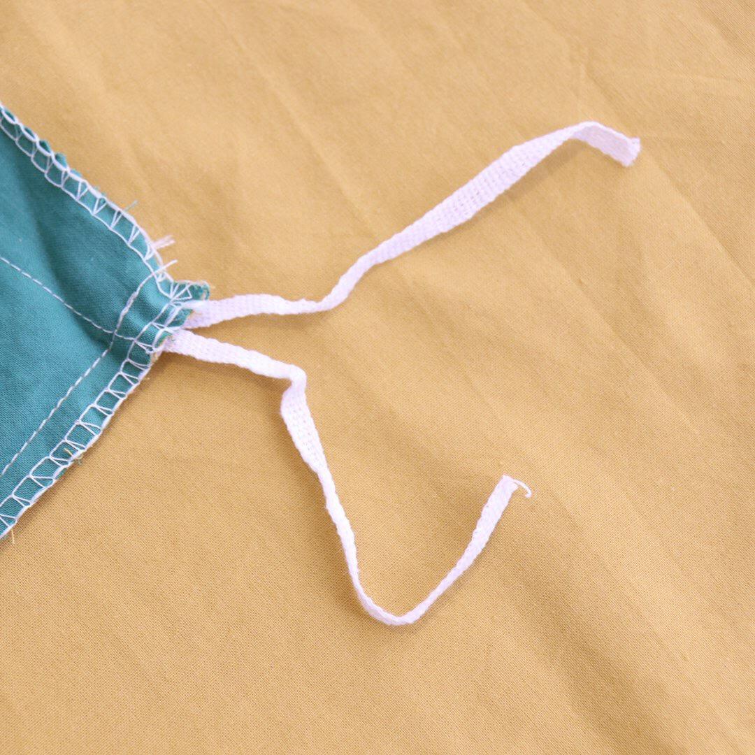 Bộ Chăn Ga Gối Cotton Tici LIDACO - Vàng Ga Xanh Biển