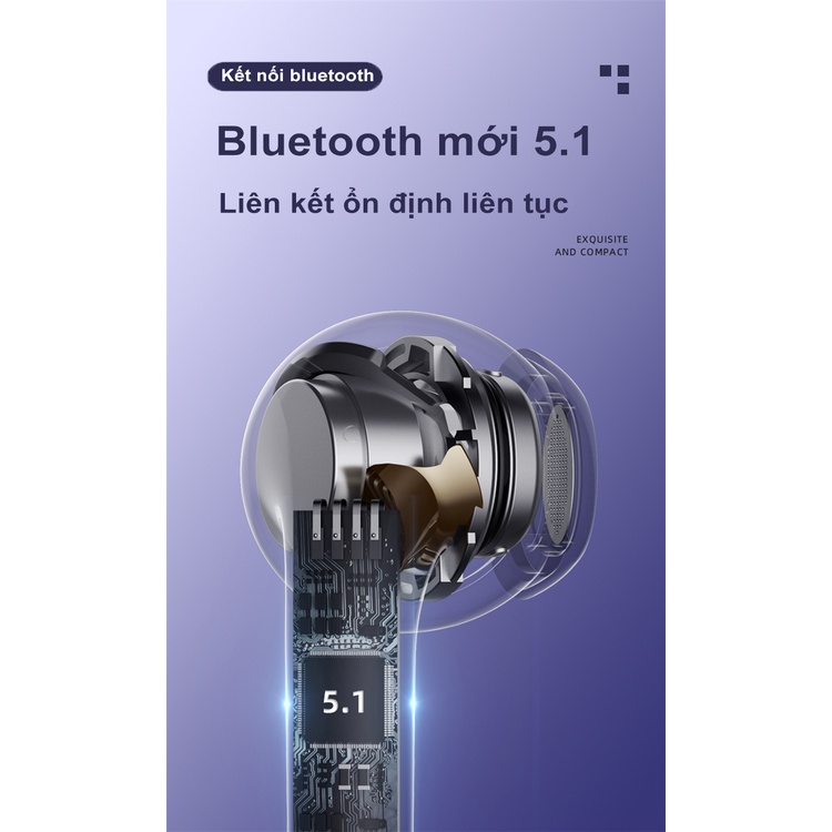 Tai nghe Bluetooth không dây Lenovo LP40pro, 300mah Low latency, Chống thấm nước, Tặng kèm hộp đựng tai nghe-Hàng chính hãng