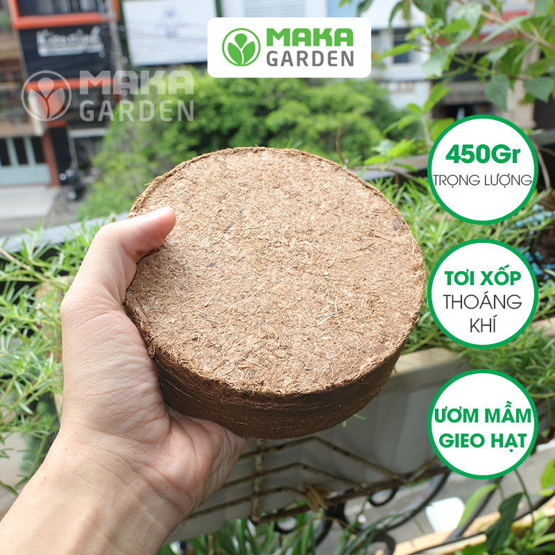 Viên nén xơ dừa trồng cây BatriVina