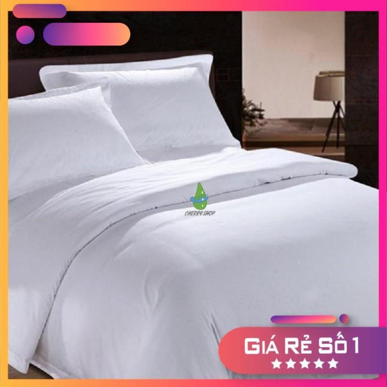 GA / vỏ gổi cotton trắng trơn khách sạn size đủ kích thước nệm 5_17cm