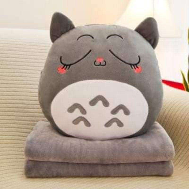 GẤU BÔNG GỐI MỀN TOTORO NHỒI BÔNG 3IN1