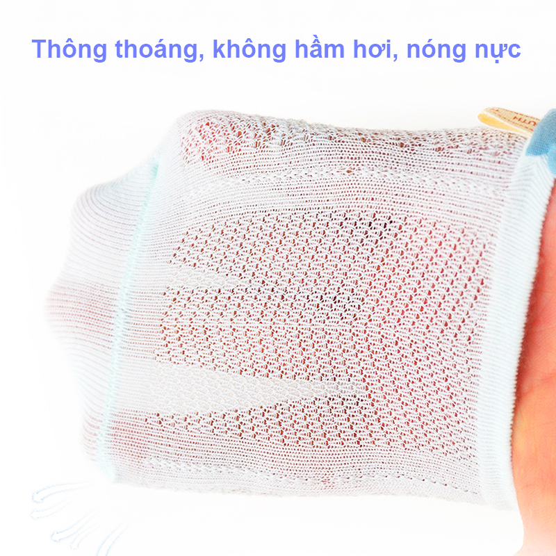 Tất lưới cho bé 0-3 tuổi xuất Hàn, Tất cho bé sơ sinh cao cấp họa tiết xinh xắn nhiều màu sắc – ST021