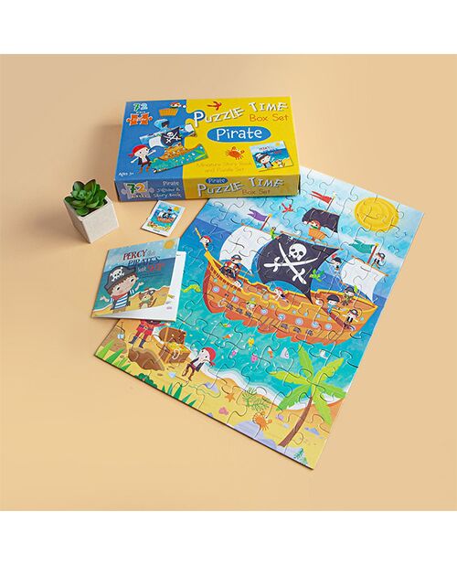 Puzzle Time Box Set: Pirate