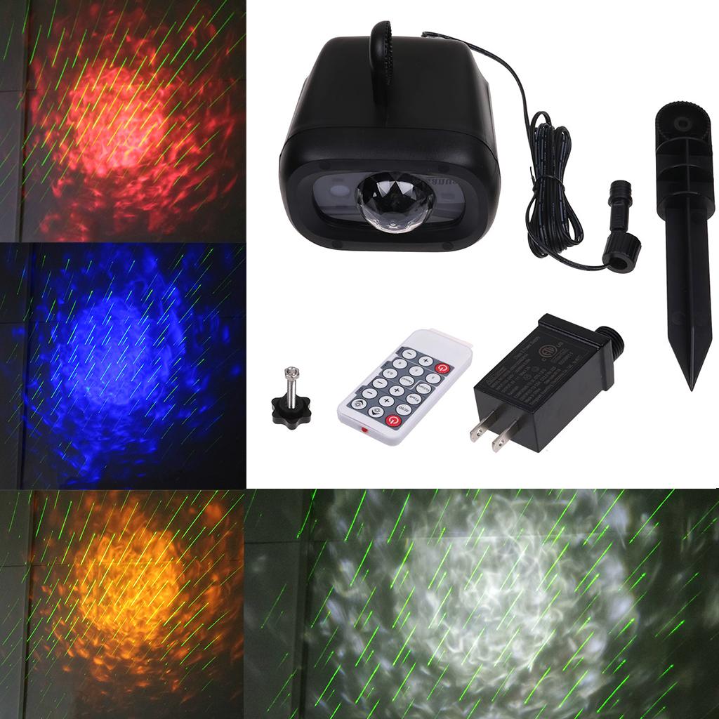 Outdoor Indoor Lawn Laser Landscape Garden Xmas Show Projector US Plug