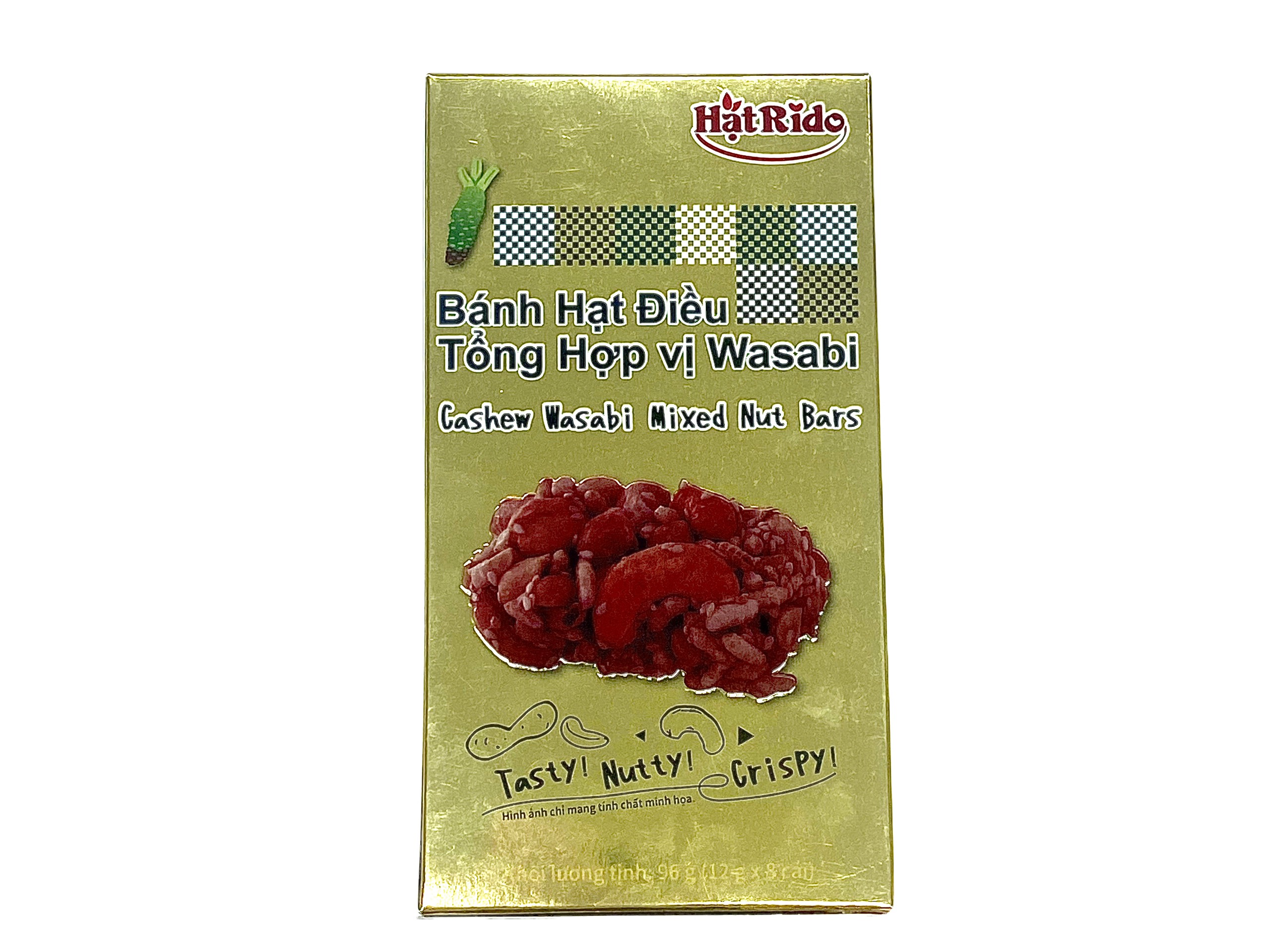 BÁNH DINH DƯỠNG HẠT ĐIỀU VỊ WASABI