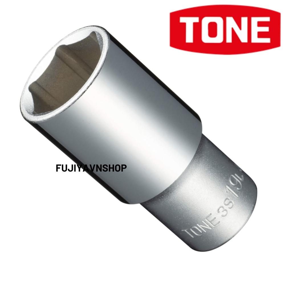 Đầu tuýp dài 6 cạnh Tone HP3S-19L ra lục giác 19mm