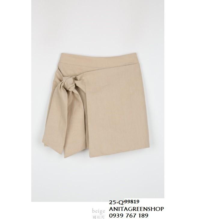 Q99819 QUẦN SHORT NỮ THẮT NƠ