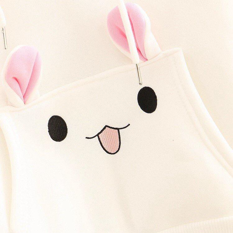 Áo hoodies form to y hình có mũ