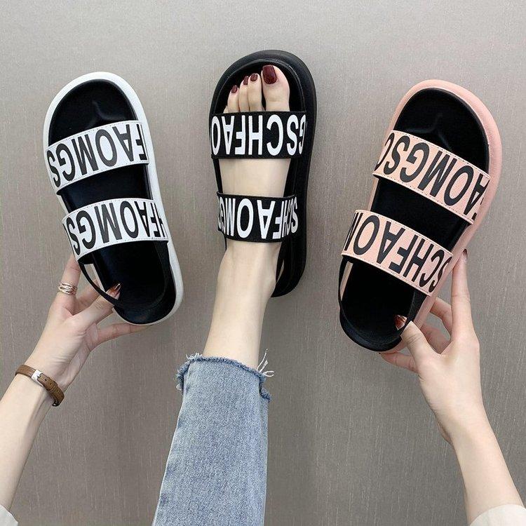 Xăng đan Nữ Hở Ngón Đế Dày Thời Trang Hàn